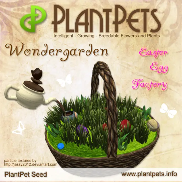 Poster for Wondergarden *Easter Egg Factory*