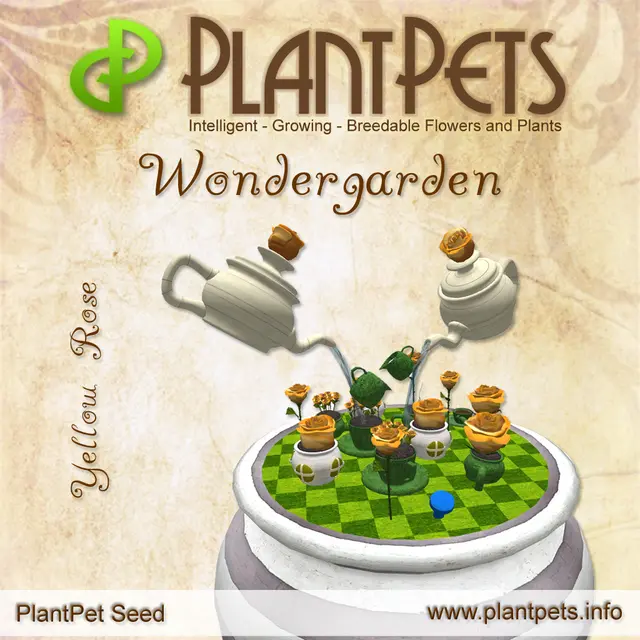 Poster for Wondergarden *Yellow Rose*